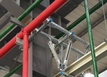 宁波市该抗震支架的整体式支吊架结构协调性好